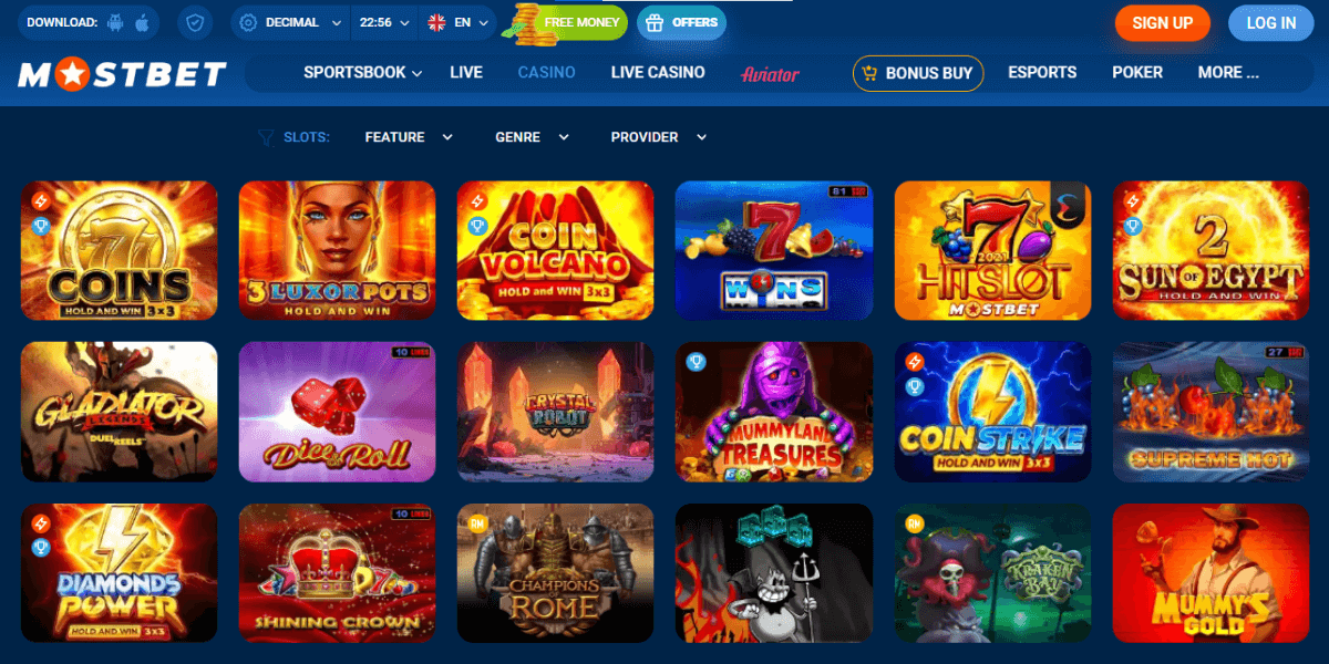 banner Mostbet Online Casino